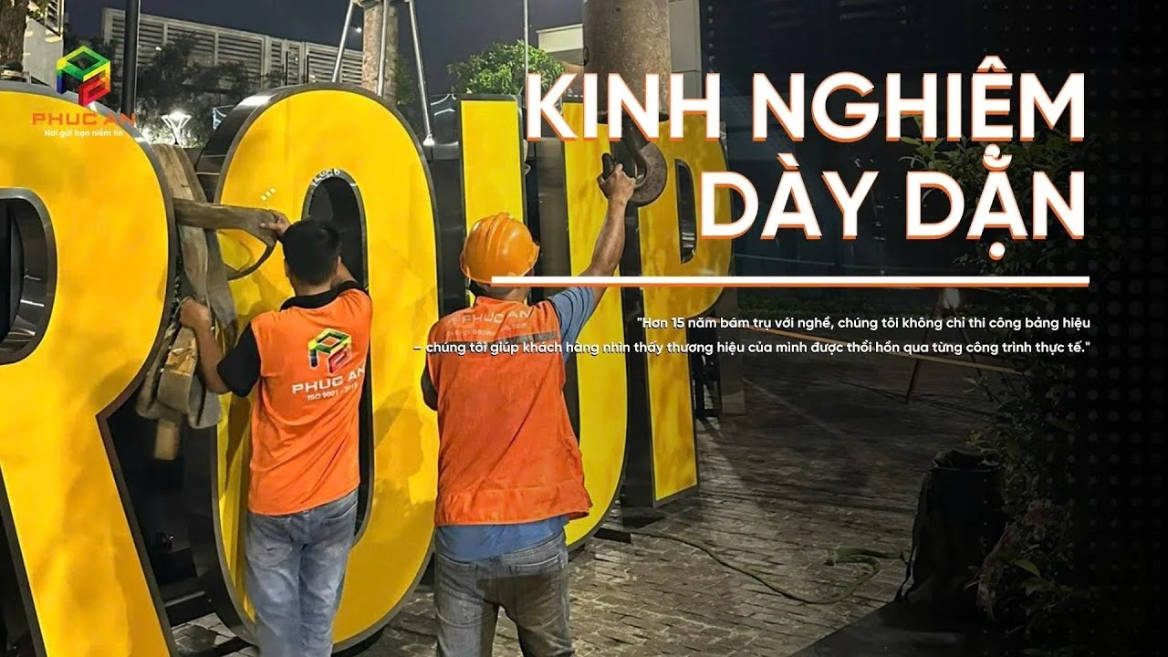 Kinh nghiệm dày dặn